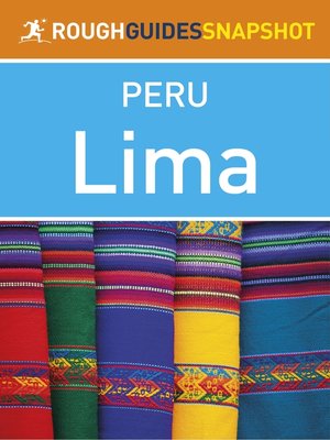cover image of Lima (Rough Guides Snapshot Peru)